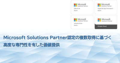 [Blog]Microsoft Solutions Partner認定の複数取得に基づく高度な専門性を有した価値提供